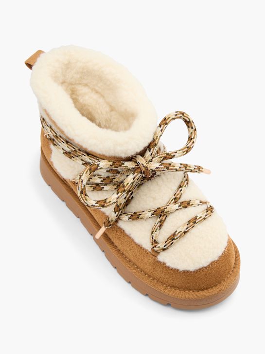 graceland winter boot bež deichmann