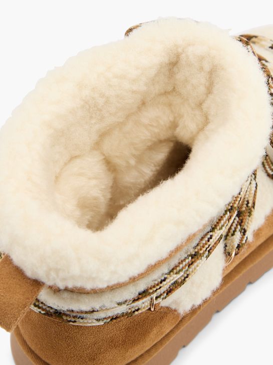 graceland winter boot bež deichmann
