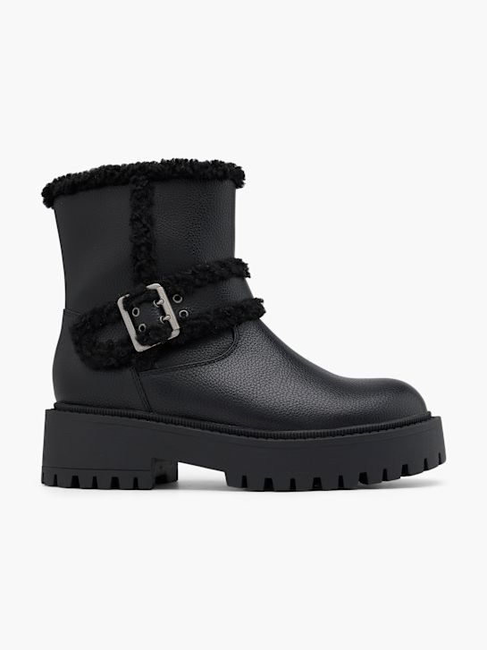 modni brvi winter boot black deichmann