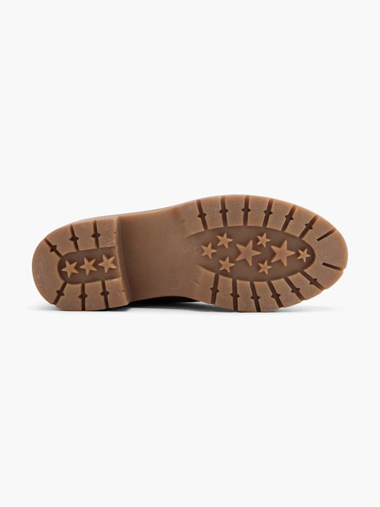 graceland Čipke-up boot brown deichmann